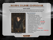 Load image into Gallery viewer, 2024 Topps Chrome Dune X12 Box Case PYP #1611