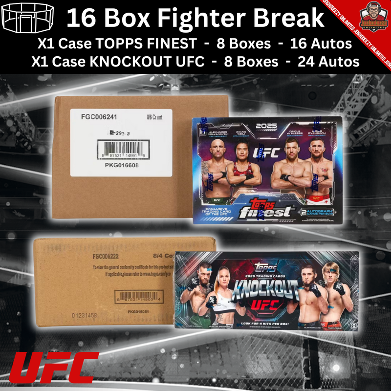 Topps UFC DUAL Case PYP Topps Finest + Topps Knockout – JoshODeezy ...