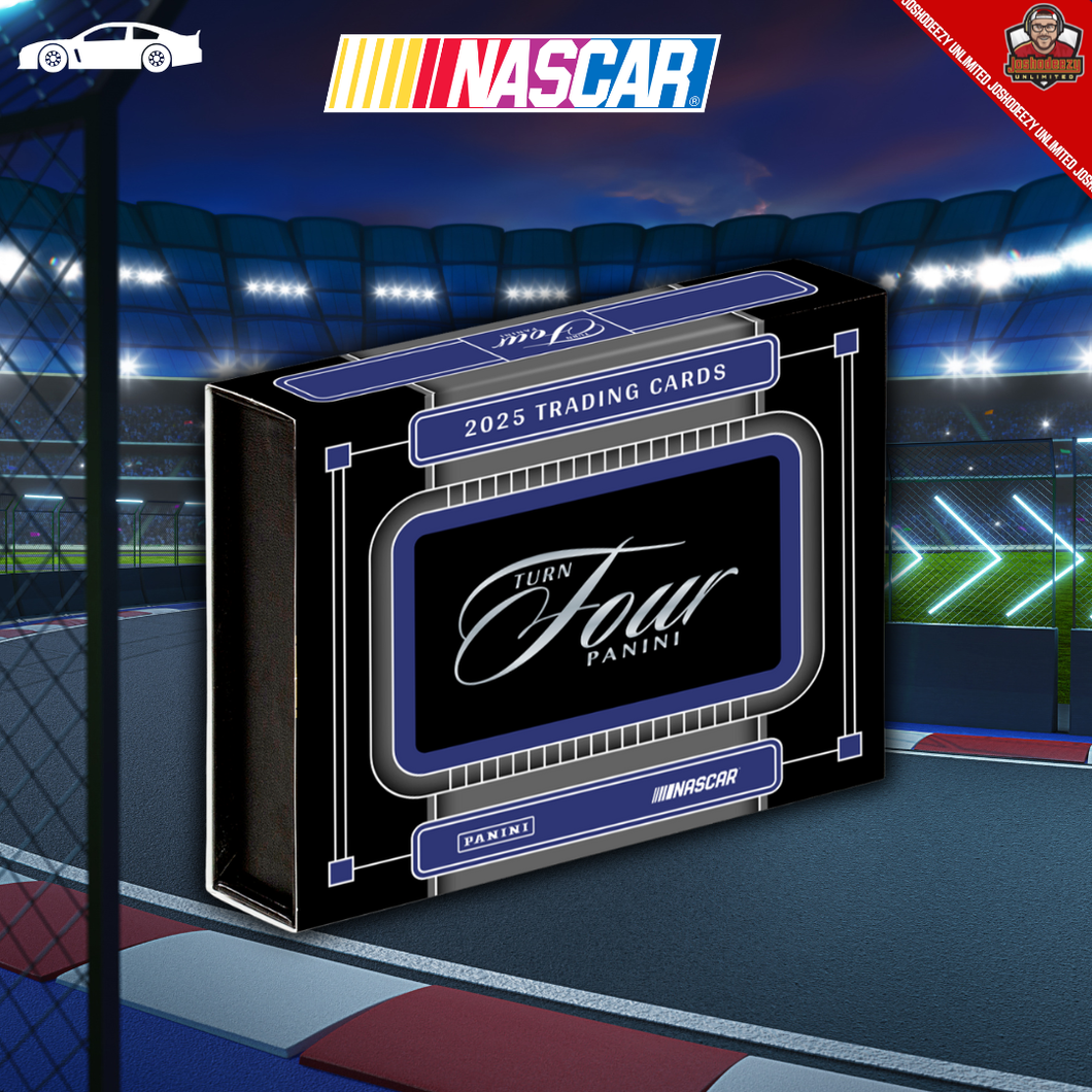 2025 Panini Turn Four Racing Trading Card Hobby Box