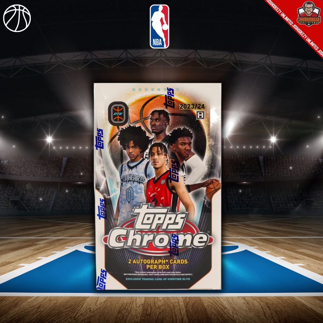 2023-24 Topps Chrome Overtime Elite Basketball Hobby Box
