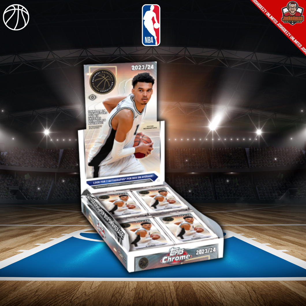 2023-24 Topps Chrome Basketball Hobby Box