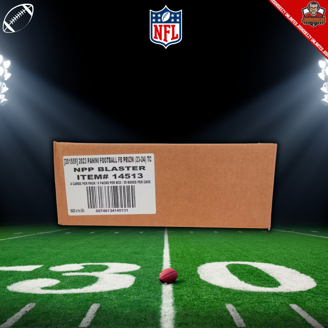 2023 Panini Prizm Football 6-Pack Blaster 20-Box Case