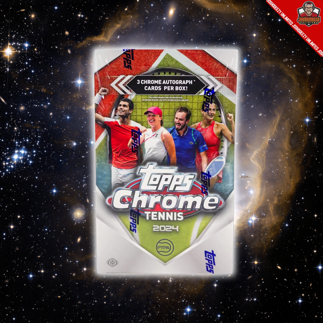 2024 Topps Chrome Tennis Hobby Box