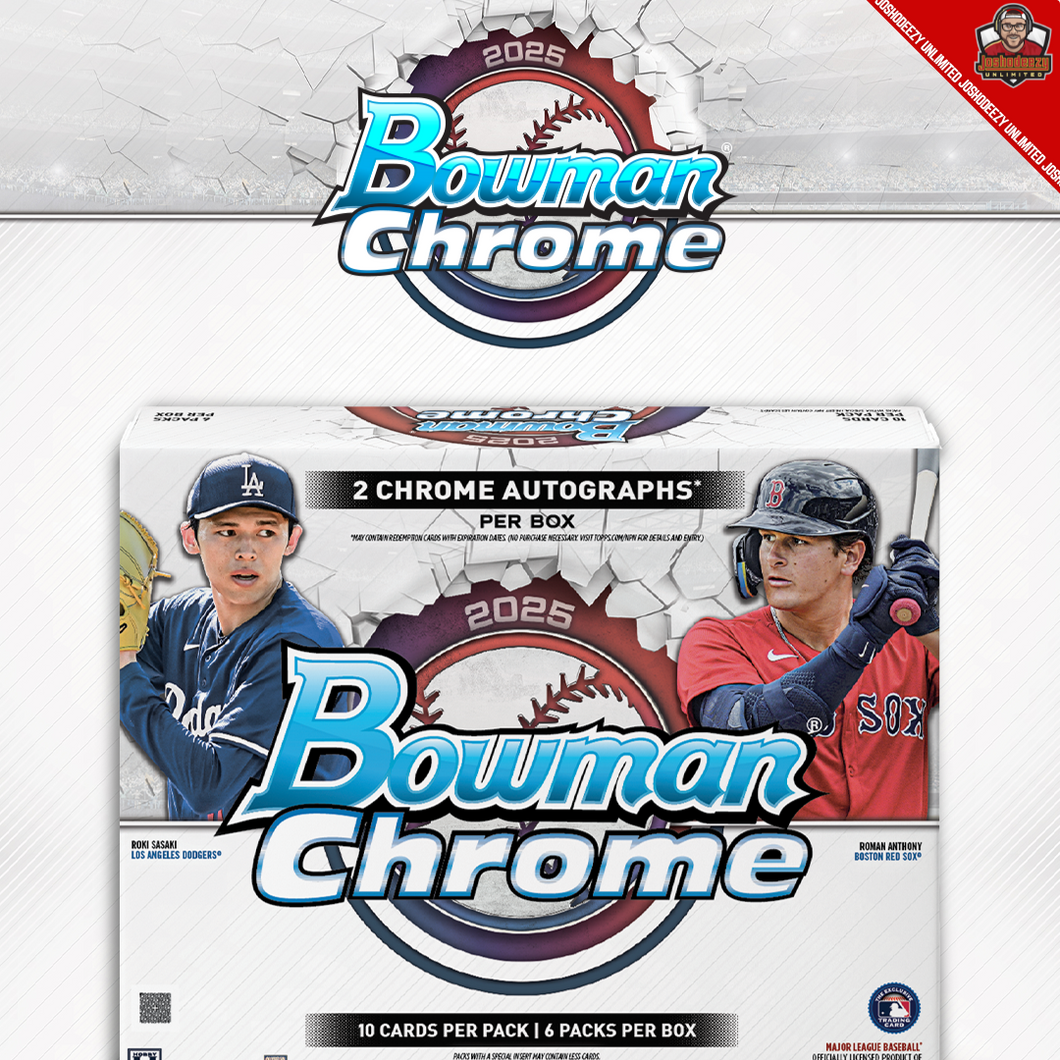 2025 Bowman Chrome Baseball Hobby Box