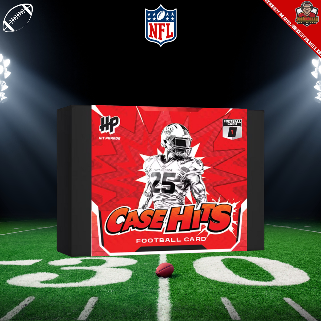 2025 Hit Parade Football Card Case Hits Series 13 Hobby Box