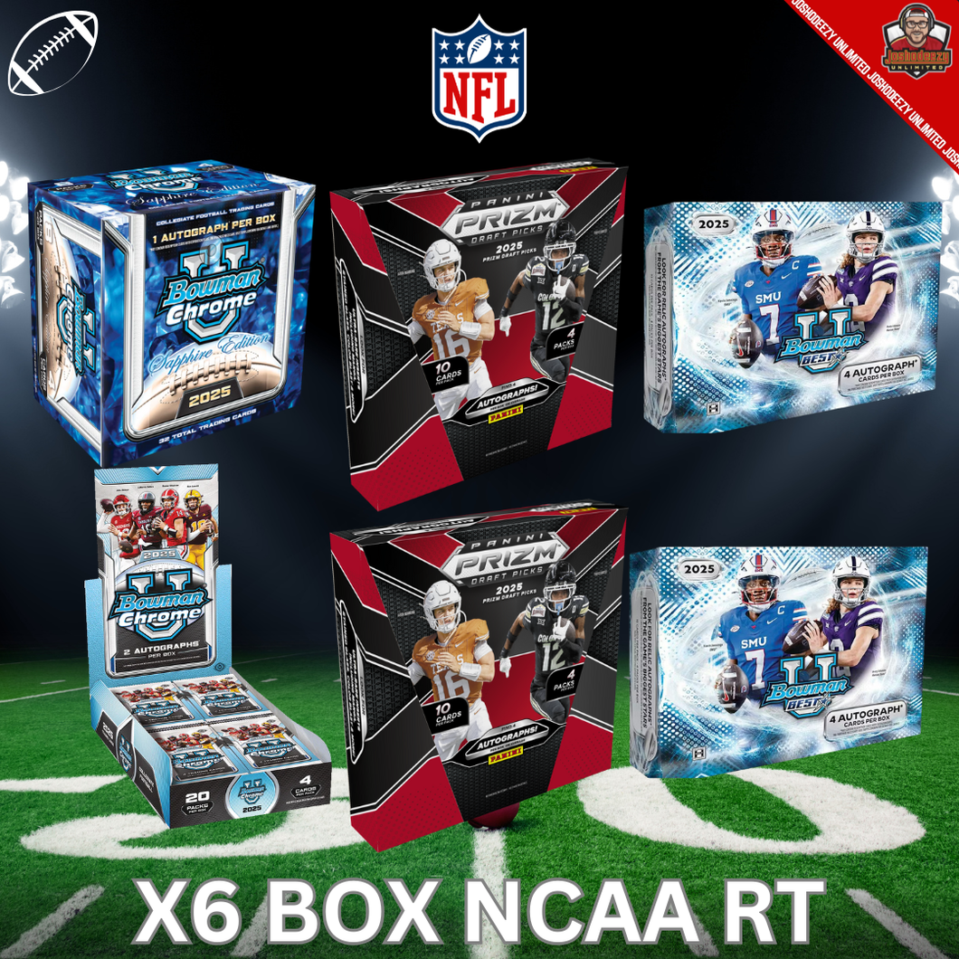 NCAA MIXER --- X6 Boxes RT #1647