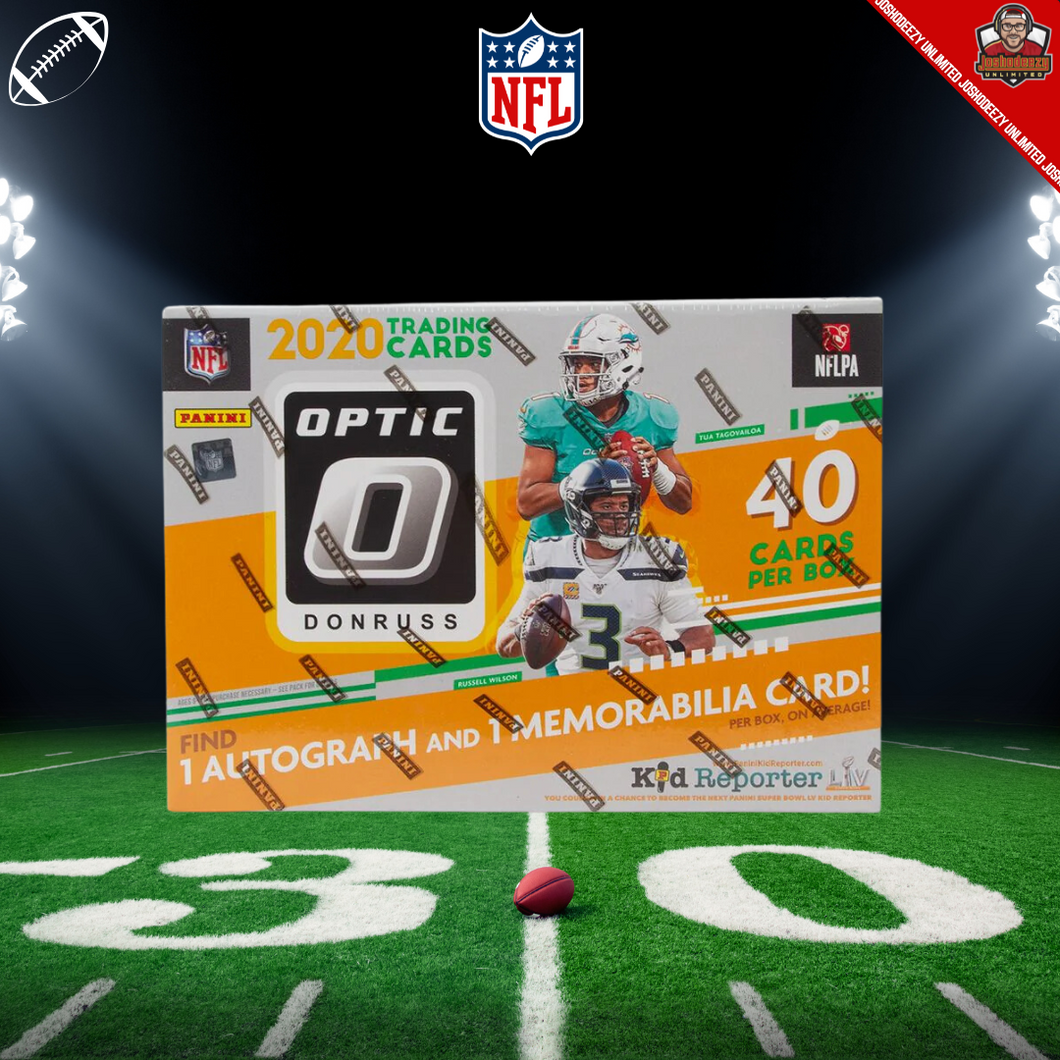 2020 Donruss Optic Football Mega Box (1 AUTO PER BOX!)