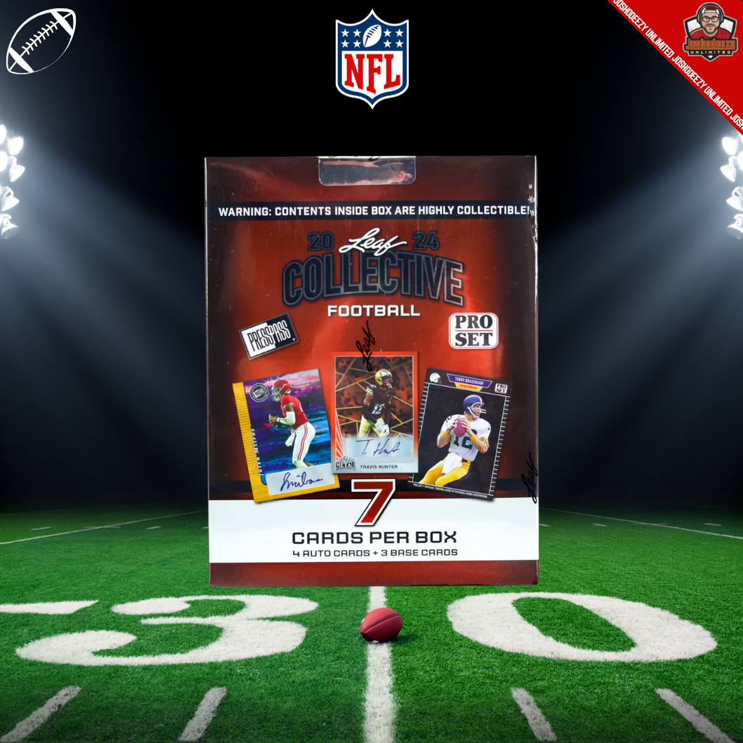 2024 Leaf Collective Football Hobby Box