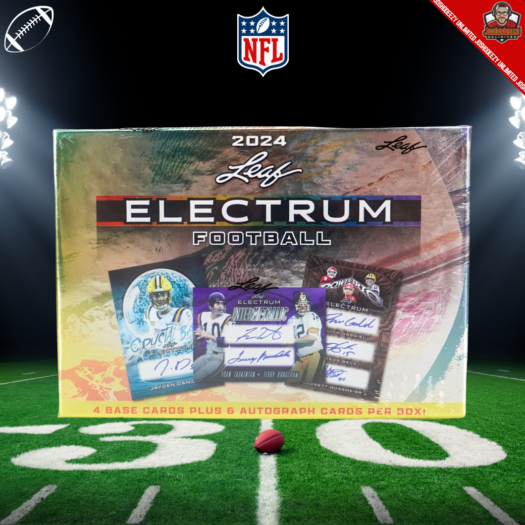 2024 Leaf Electrum Football Hobby Box