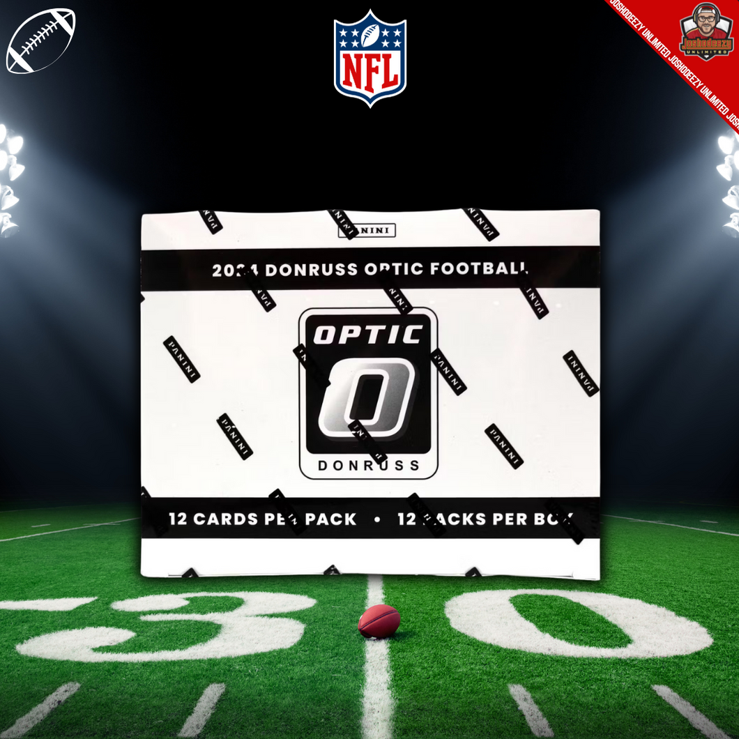 2024 Panini Donruss Optic Football Jumbo Value 12-Pack Box