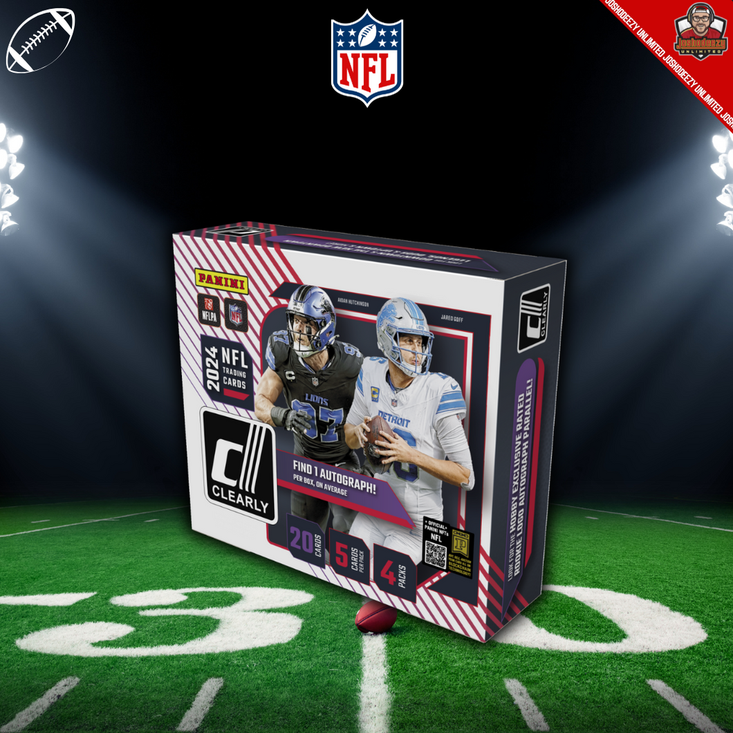 2024 Panini Clearly Donruss Football Hobby Box