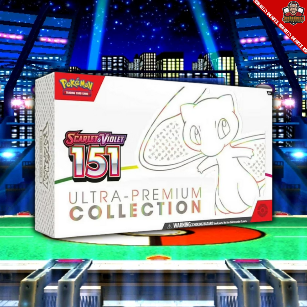 Mew Ultra Premium Collection UPC Pokemon 151 Scarlet & Violet 3.5