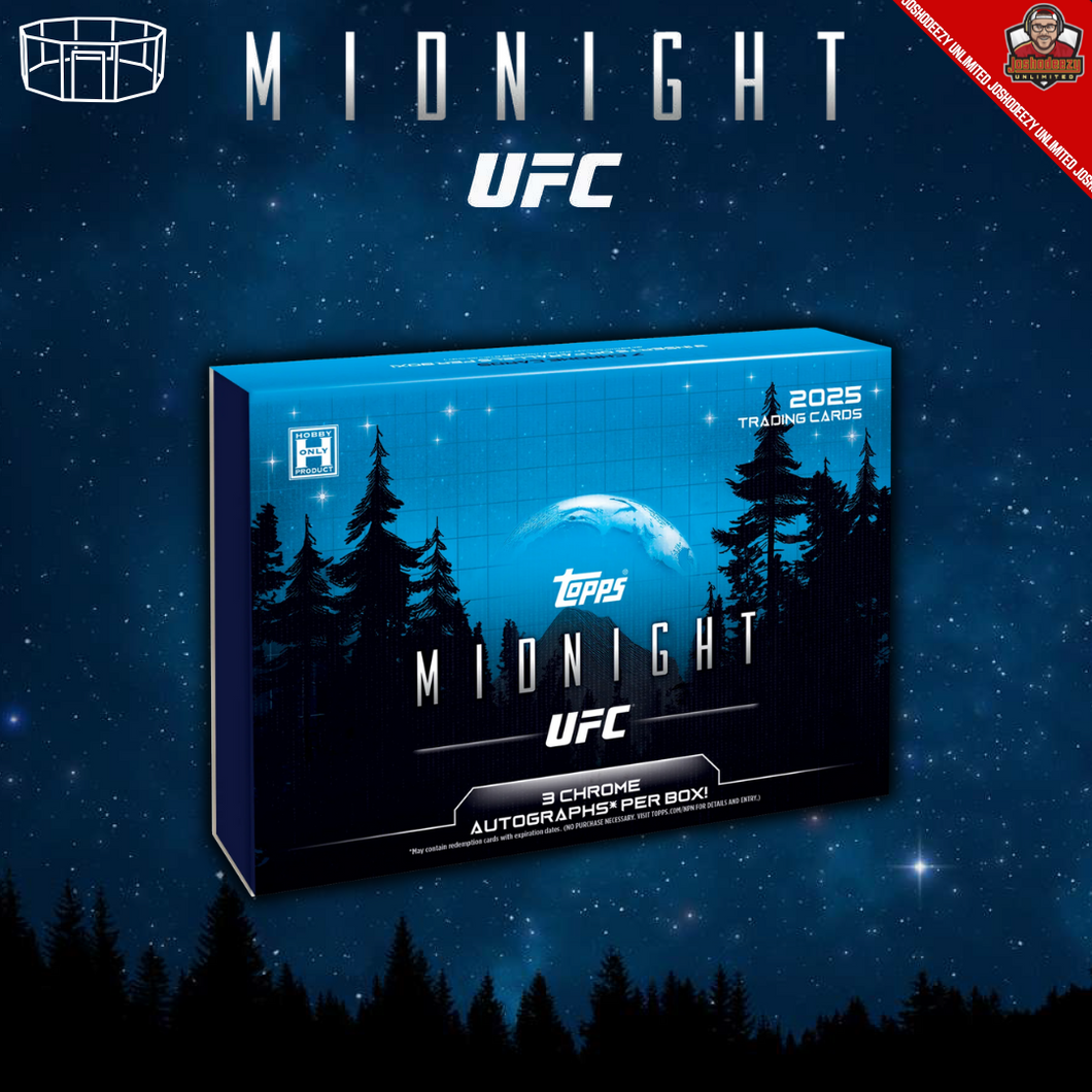 2025 Topps Midnight UFC Hobby Box