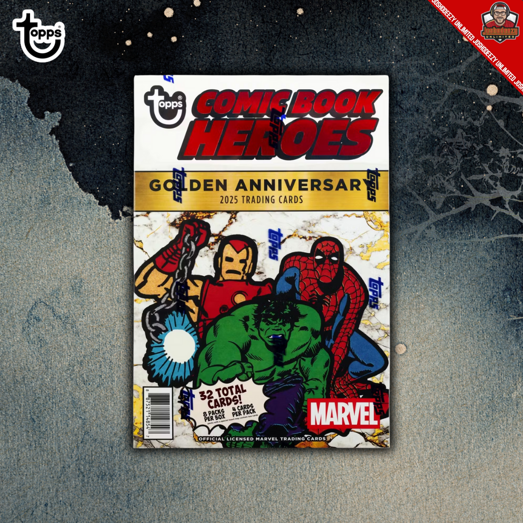 2025 Topps Marvel Comic Book Heroes 1975 Golden Anniversary Hobby Box