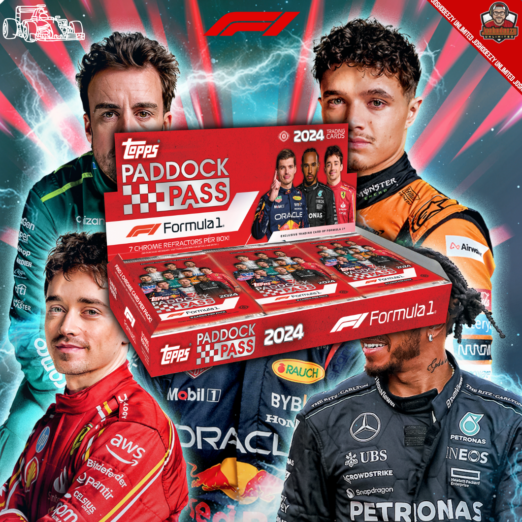 2024 Topps Paddock Pass F1 Formula 1 Hobby Box