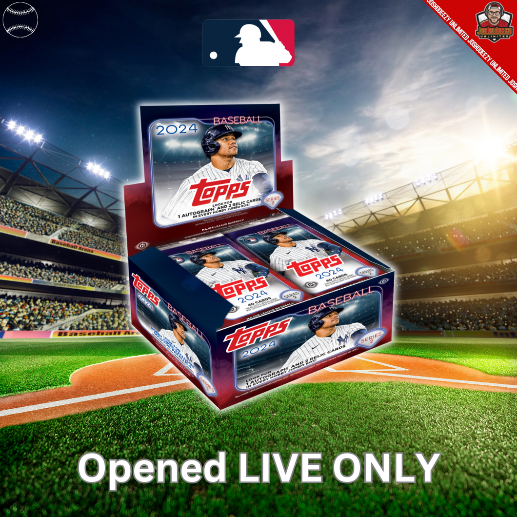 2024 Topps Baseball Series 2 Jumbo Box