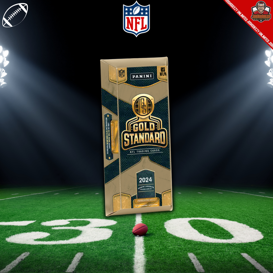 2024 Panini Gold Standard NFL Trading Card Box JoshODeezy Unlimited