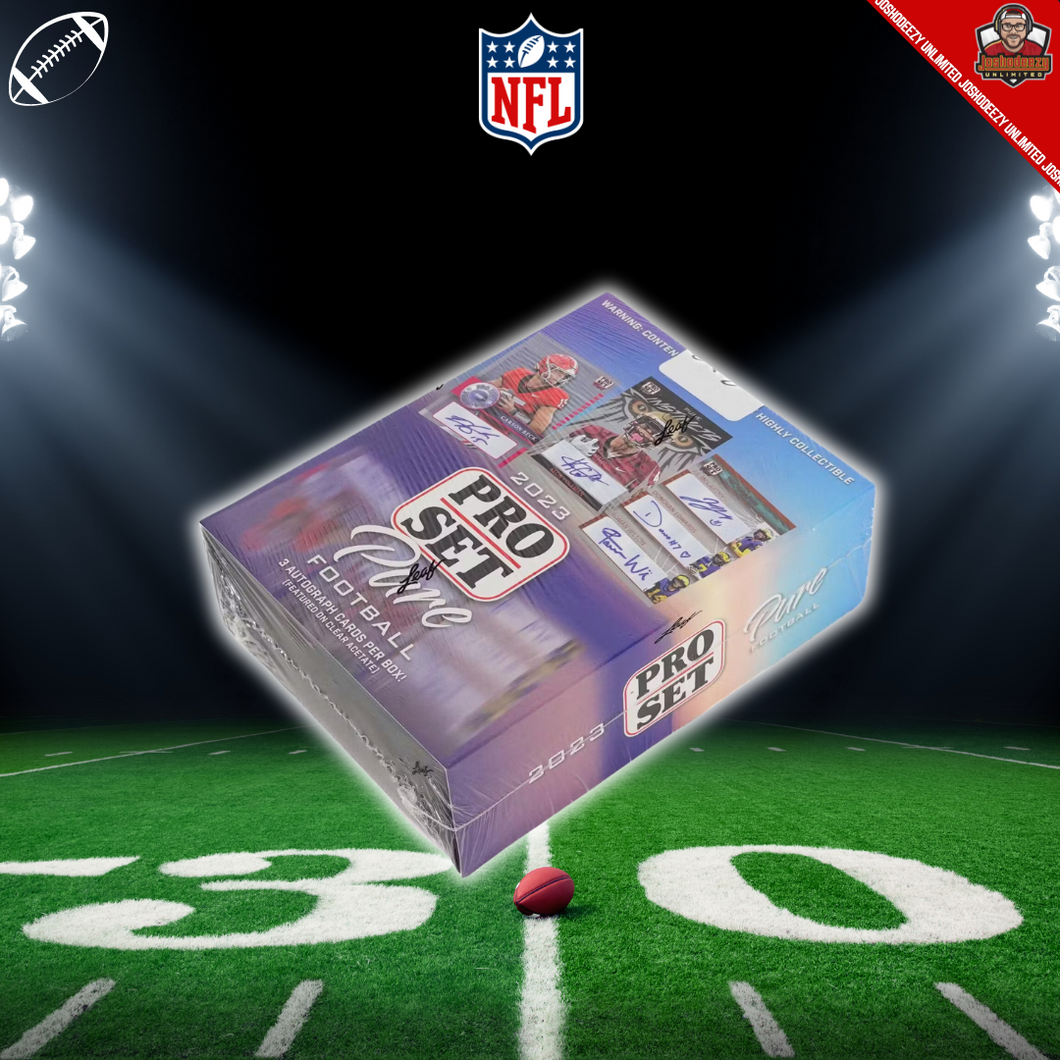 2023 Leaf Pro Set Pure Football Hobby Box