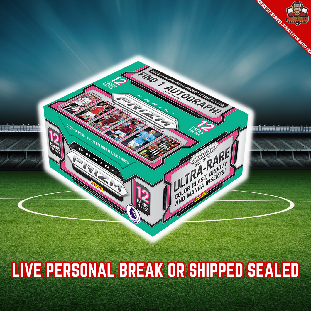 2023-24 Prizm EPL Soccer Hobby Box (Releases 02/14)