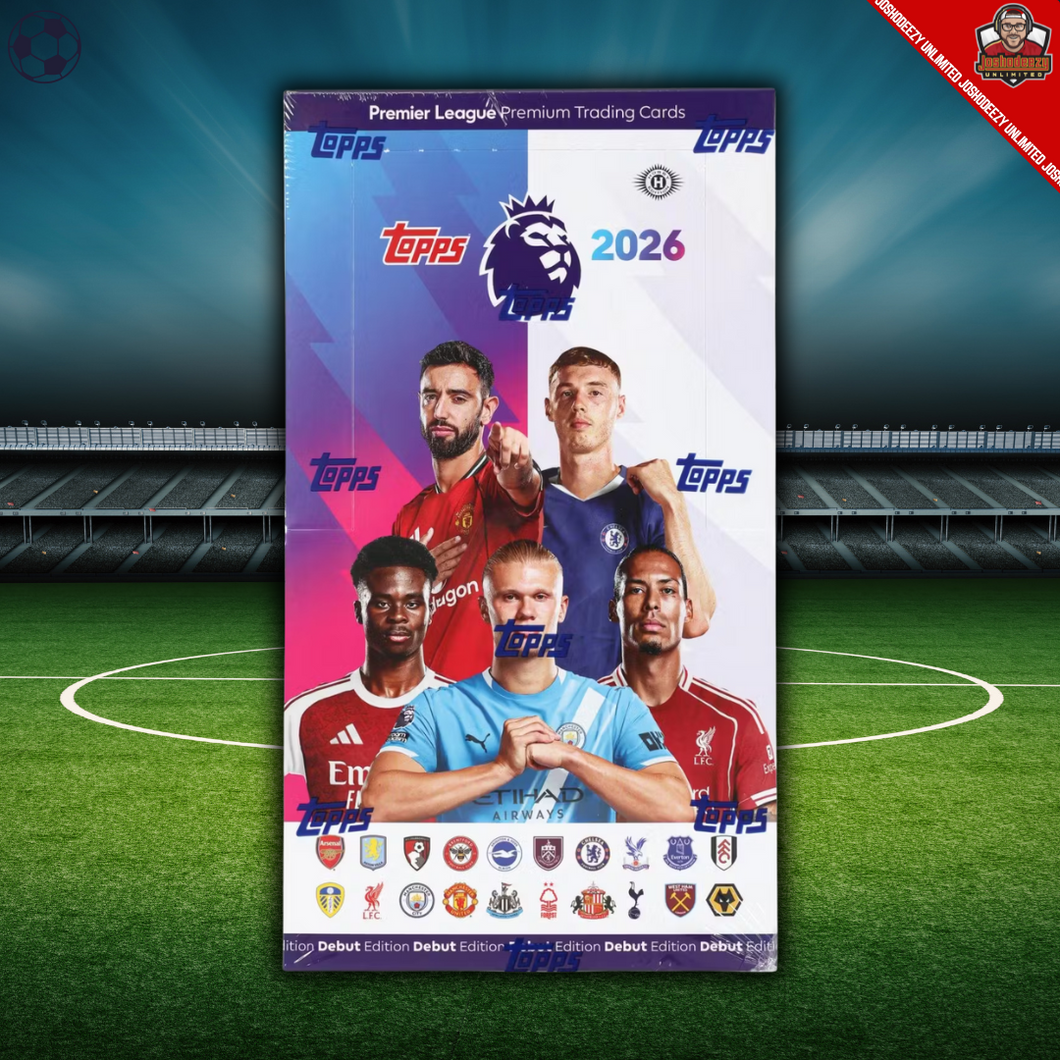 2025-26 Topps Premier League EPL Soccer Hobby Box