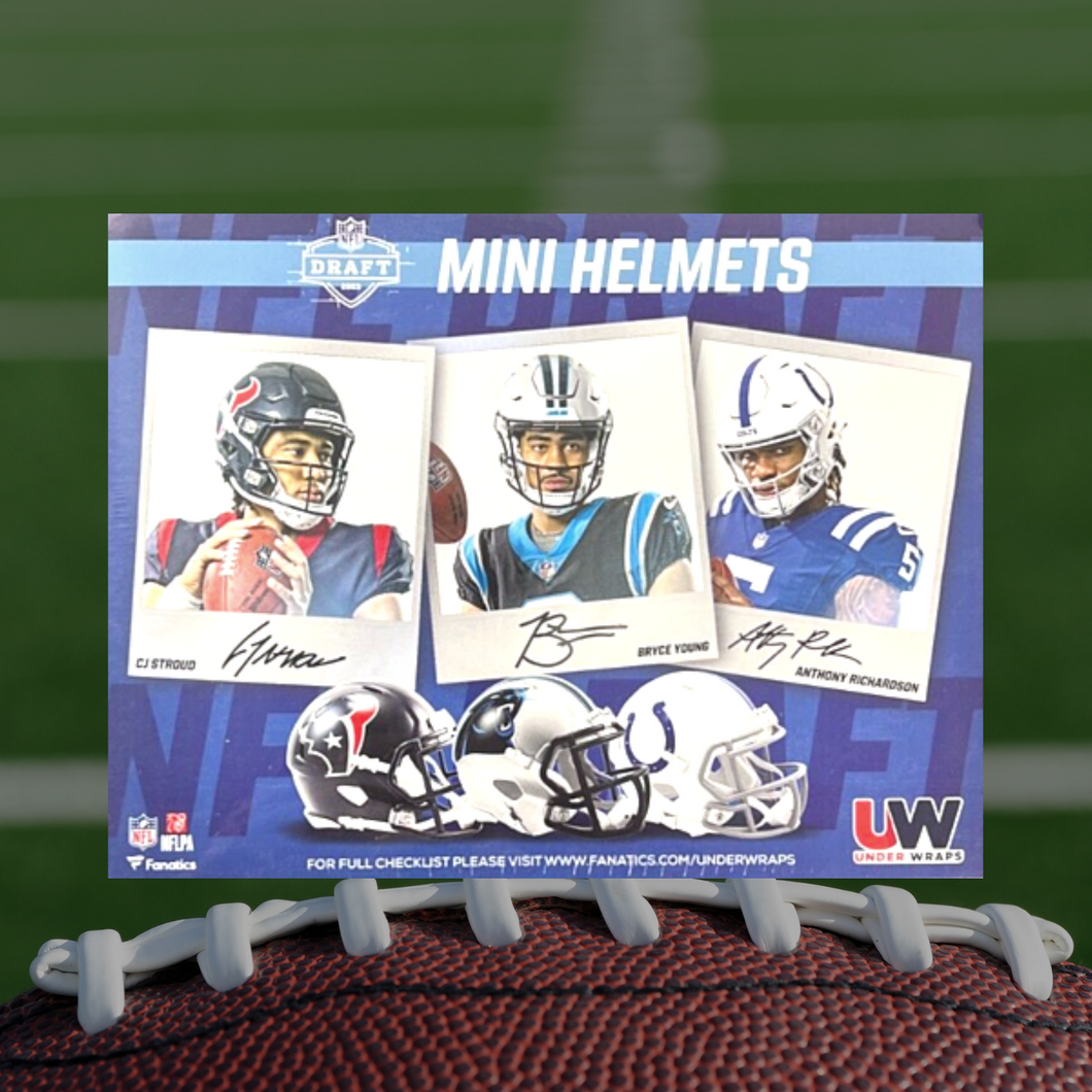 2023 Fanatics Under Wraps - Autographed Mini Helmet