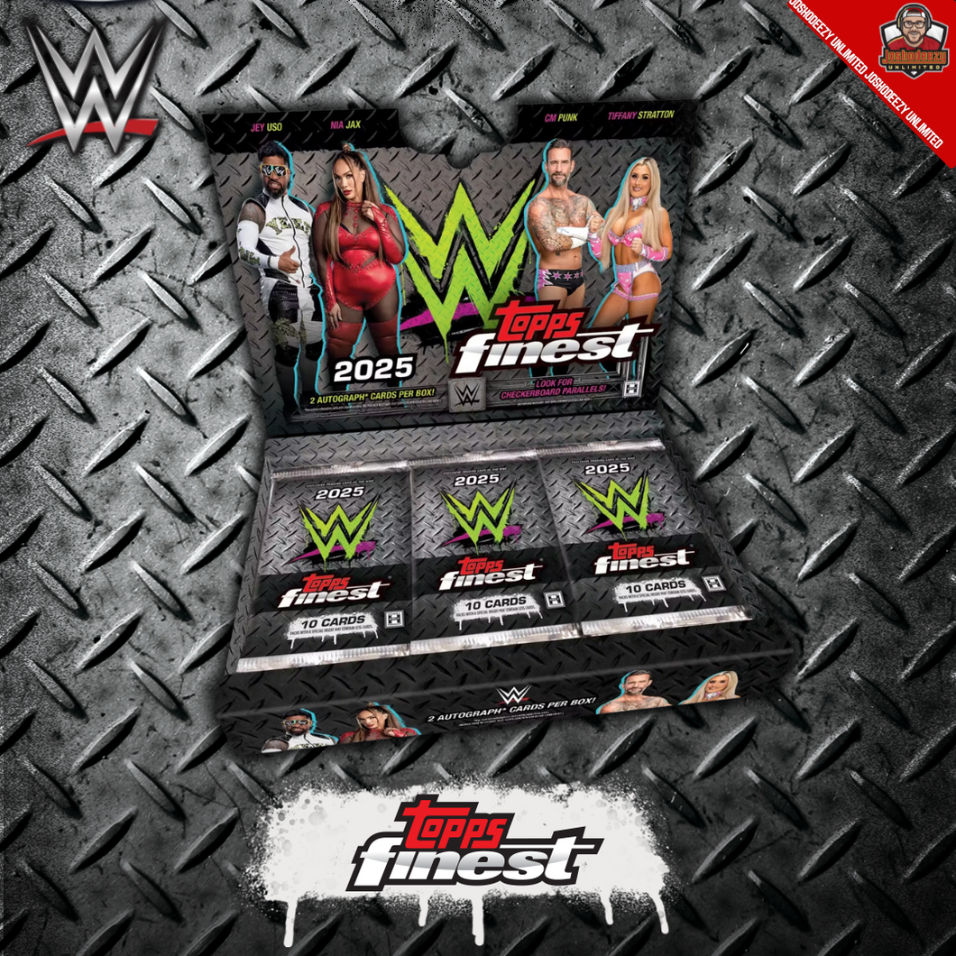 2025 Topps Finest WWE Hobby Box