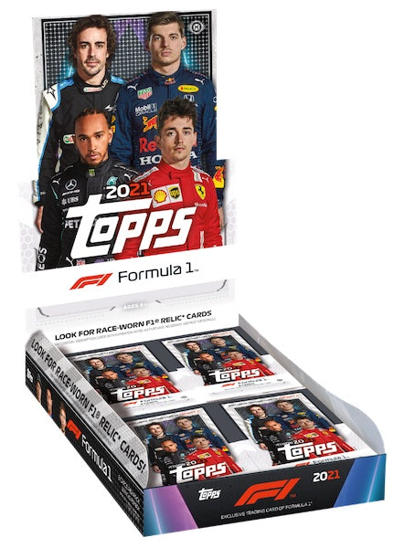 2021 Topps F1 Flagship Hobby Pack - 1 Pack